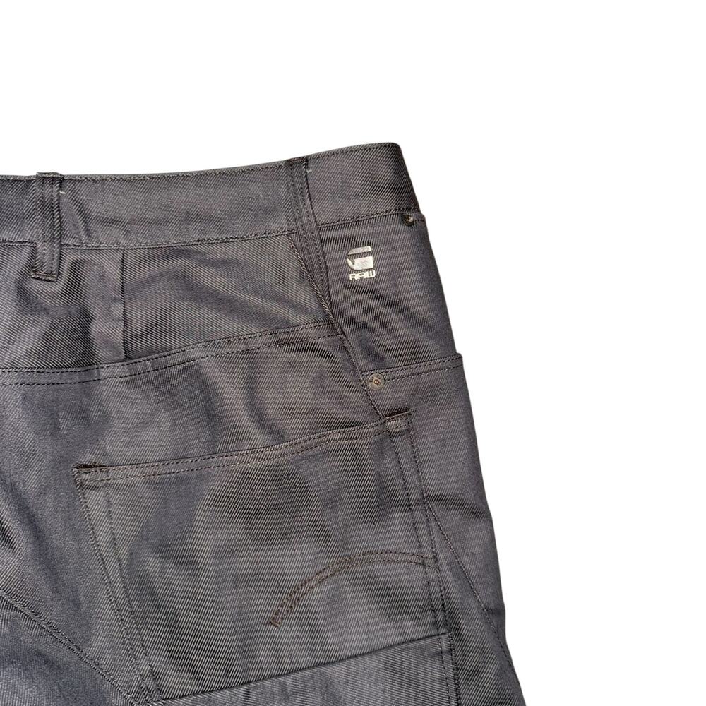 G-Star Raw Men's Lanc 3D Straight Tapered Jeans in Dark Blue Gray Size 36 x 32 - Picture 7 of 12